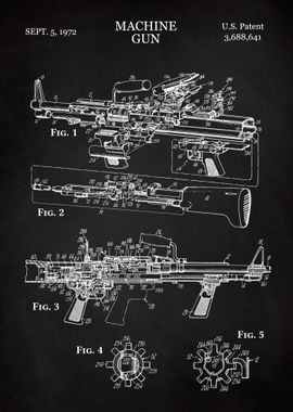 MACHINE GUN CHALK