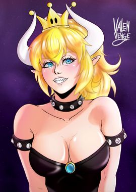 Bowsette Portrait