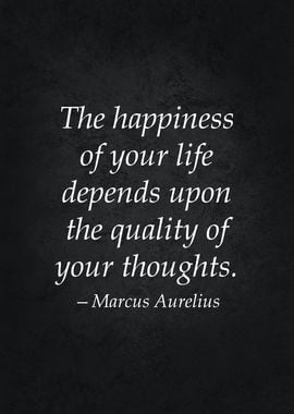 Happiness Stoic Quote