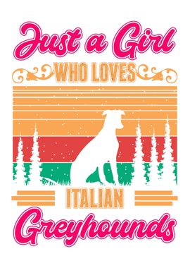 Italian Greyhound Girl