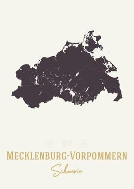 Mecklenburg Vorpommern Map