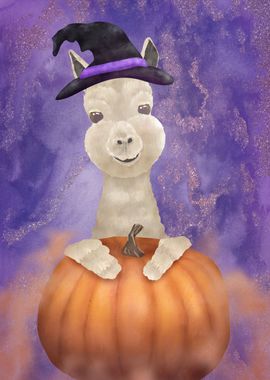 Llama Halloween Party