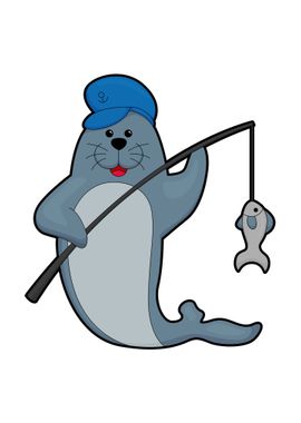 Seal Fishing Fishing rod