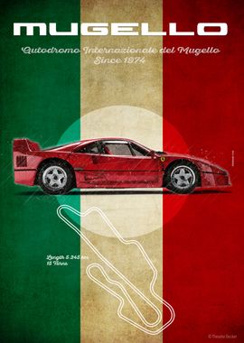 Mugello Vintage F40 Dis