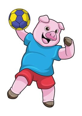 Pig Handball Sports