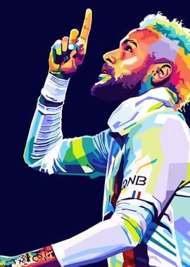 Neymar Wpap Pop Art