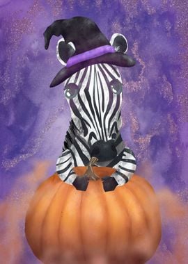 Zebra Halloween Party