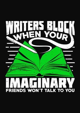 Writers Block Book Author 