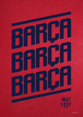 Barca dark red