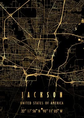 JACKSON MAP USA