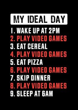 My Ideal Day Gaming Gift