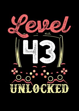 Level 43 unlocked