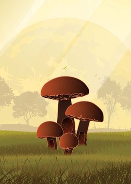 mushroom house