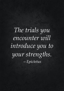 Trials Stoic Quote