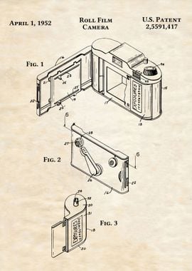 ROLL FILM CAMERA VINTAGE