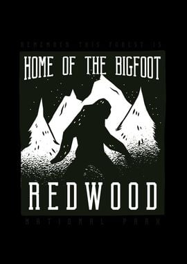 Redwood Park Bigfoot Gift