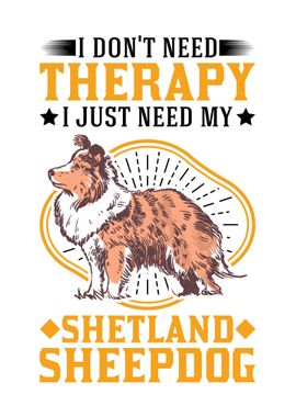 Sheltie Therapy Sheepdog