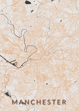 Manchester City Map