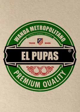 Atletico Madrid beer