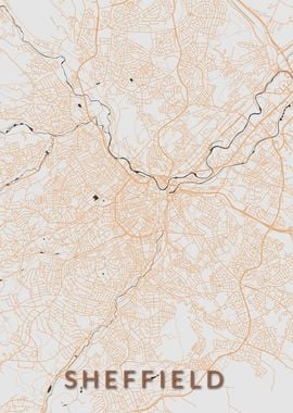 Sheffield City Map