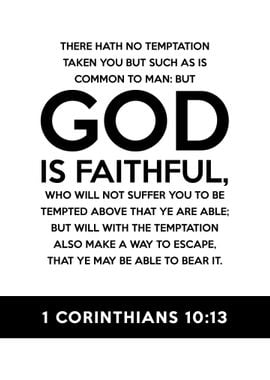 1 Corinthians 10 13