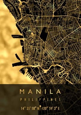 MANILA MAP PHILIPPINES