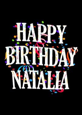 Happy Birthday Natalia