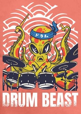 Drum Beast Octopus