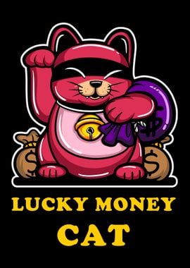 Lucky Money japanese Cat