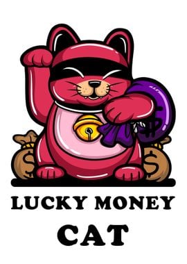 Lucky Money japanese Cat