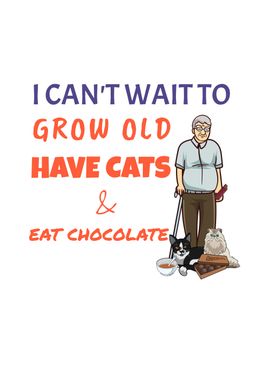 Old Man Cats Chocolate