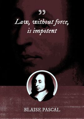 Law without force is