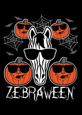 Safari Halloween Zebra