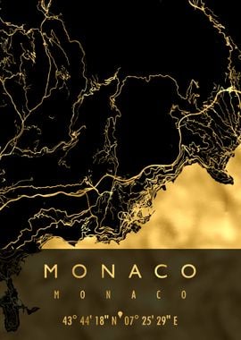 MONACO CITY MAP