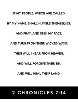 2 Chronicles 7 14