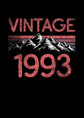 Birthday mountain Vintage