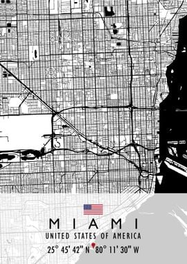 MIAMI MAP USA