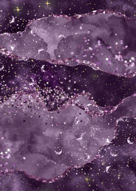 Purple Starry Agate 05