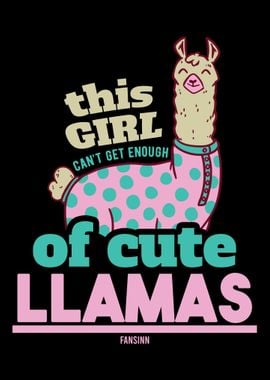 Girl loves Lama