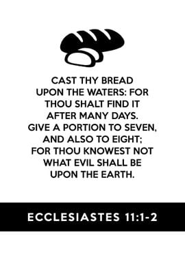 Ecclesiastes 11 1 2