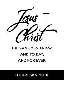 Hebrews 13 8