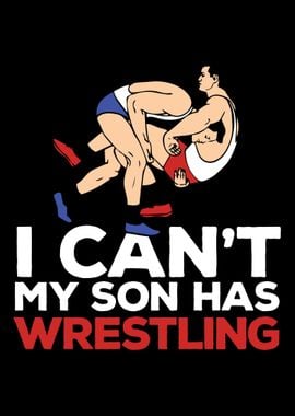 wrestling Wrestler Dad