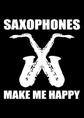 Saxophones make happy Saxo