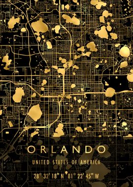 ORLANDO MAP USA