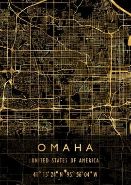 OMAHA MAP USA