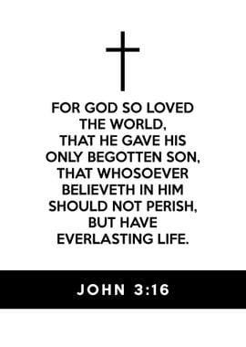 John 3 16