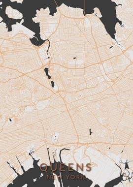 New York City Queens Map