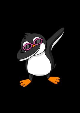 Dabbing Penguin