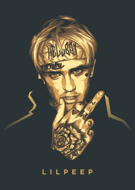 Lil Peep PopArt Rapper