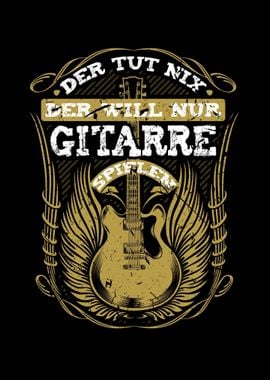 Gitarre Spielen Gitarrist